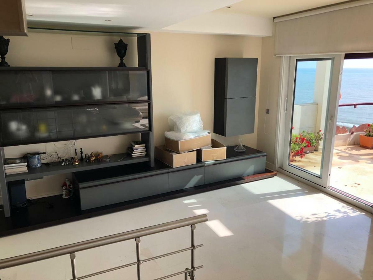 Atico-Duplex Primera Linea De Playa En El Centro De Estepona Bagian luar foto