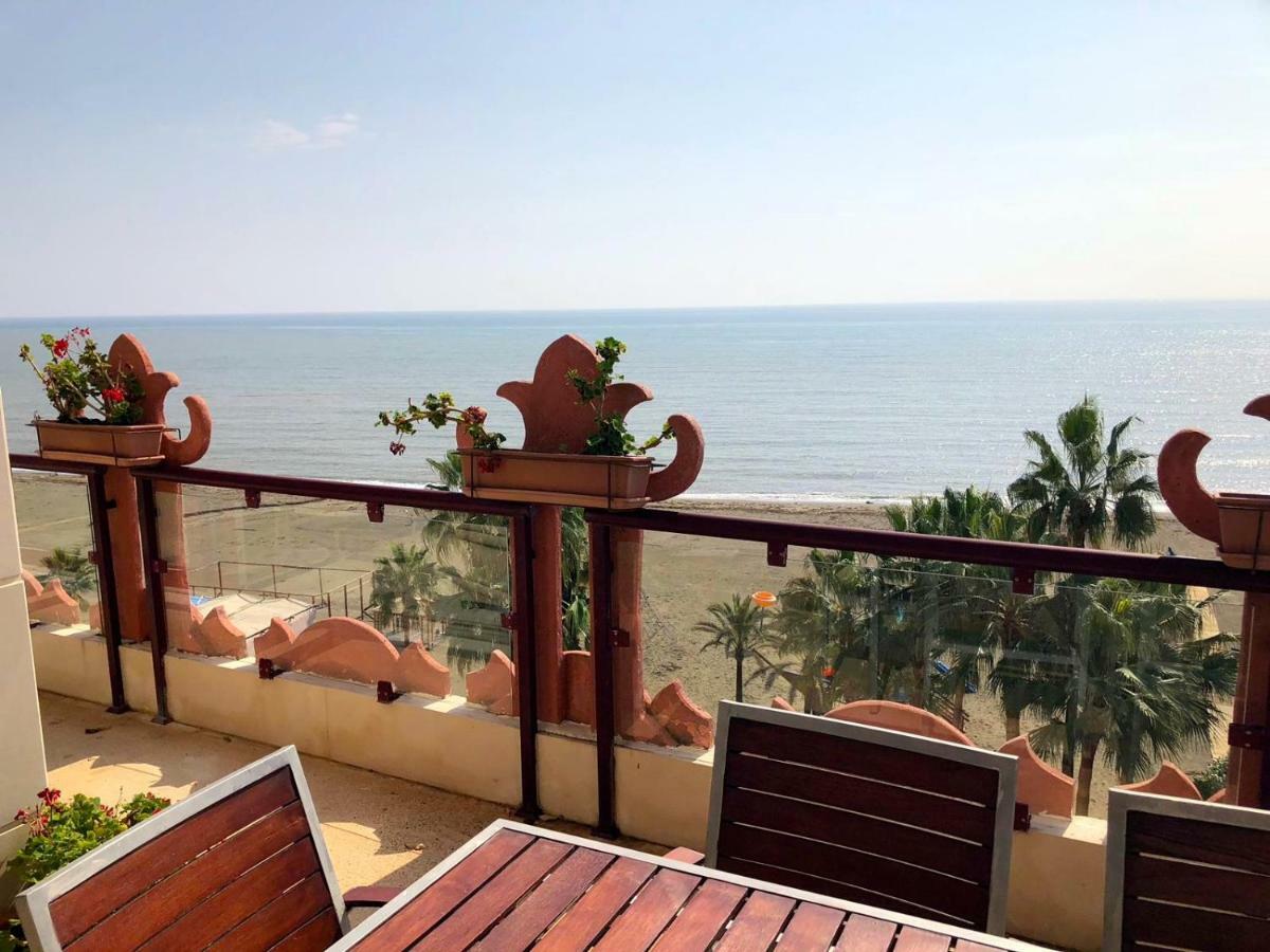 Atico-Duplex Primera Linea De Playa En El Centro De Estepona Bagian luar foto
